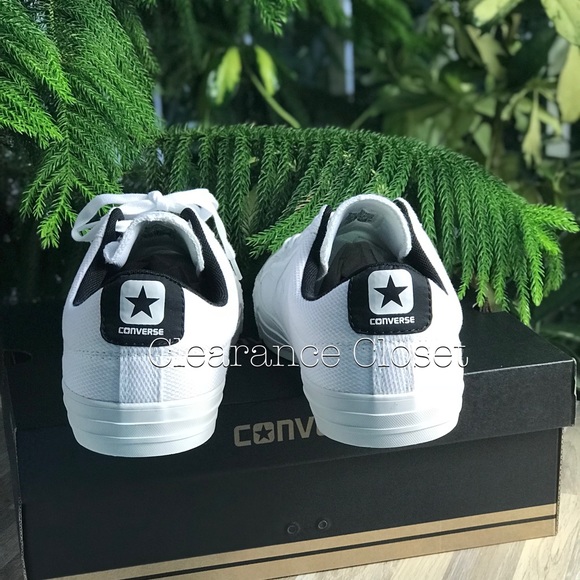 NWT Converse Star Player OX White M AUTHENTIC - Picture 3 of 7
